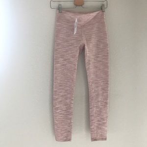 Outdoor Voices Strata leggings, pink, small